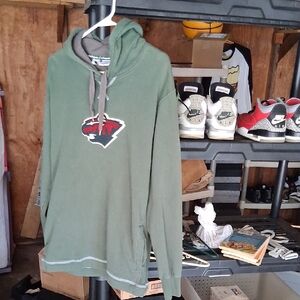 Majestic Olive Green Hoodie with Logo